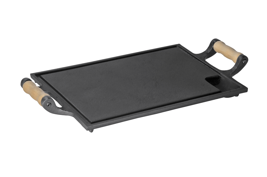 Chapa Retangular Alca De Madeira 35 Cm Fundicao Libaneza Chapa Picanheira Bifeteira